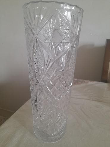 gul adlari: Bir vaza, Xrustal — 1