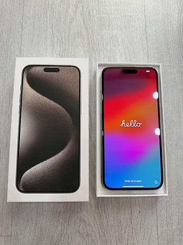 ipad mini 5 azerbaycan: IPhone 15 Pro Max, 256 GB, Natural Titanium, Face ID — 3