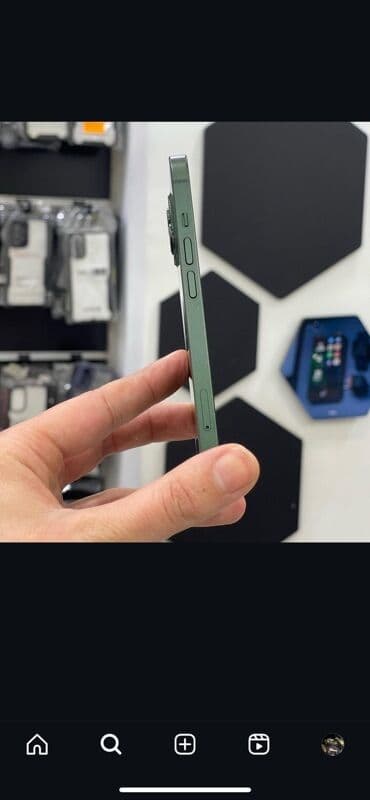 samsung tab 10 1: IPhone 13, 128 GB, Matte Midnight Green, Barmaq izi, Simsiz şarj, Face ID — 3