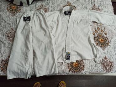 детские футбольные щитки: Мужской спортивный костюм, Adidas, цвет - Белый — 2