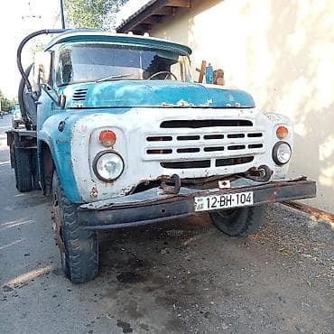 moto kavasaki: ZİL əsaslı vakuum kanalizasiya maşını (ассенизатор) 8.5 Ton Çən, Dizel — 1