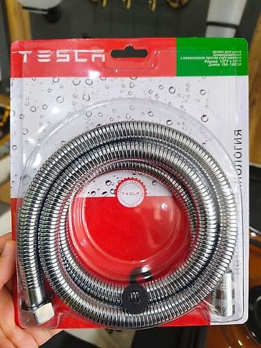 TESLA duş şlanqı - Material: xrom örtüklü, möhkəm metal spiral korpus lalafo.az -da TESLA duş şlanqı - Material: xrom örtüklü, möhkəm metal spiral korpus