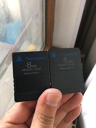 ipad 2: Sony Playstation 2 memory Card islek veziyyetdedirler ikisi bir yerde — 2