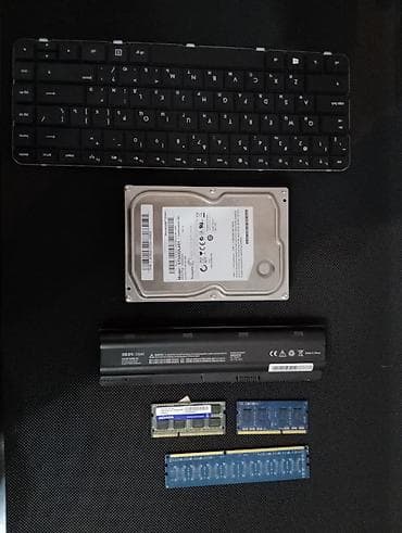 1 ədəd how klaviatura 1 ədəd 4 gb ram 1 ədəd 2 gb ram 1 ədəd 500gb
