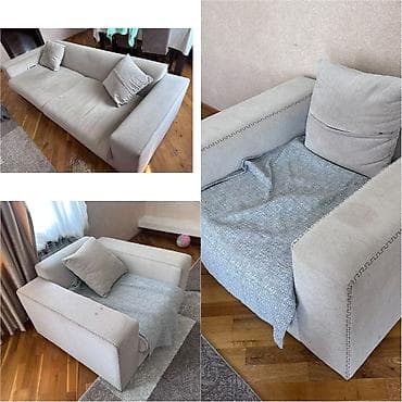 Divan və kreslo dəstləri: İşlənmiş, Divan, 2 kreslo — 1