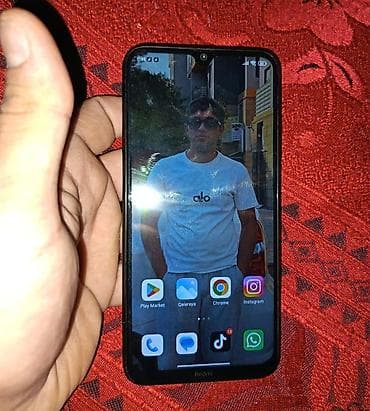 Redmi Note 8, 64 GB, rəng - Qara, Barmaq izi, İki sim kartlı, Face ID