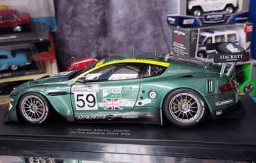 maşın modeli: Коллекционная модель Aston Martin DBR9 No59 24h LeMans 2005 Pilots — 7