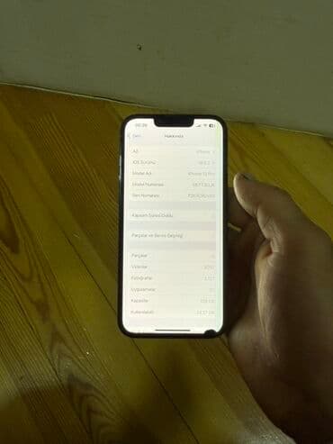 iphone 16 pro qiyməti: IPhone 13 Pro, 128 GB, Mavi, Face ID — 5