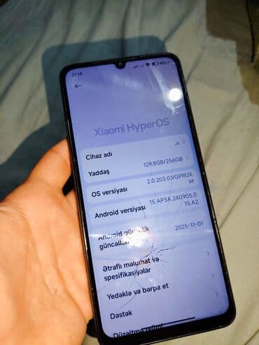Brilliance: Redmi 13C, 256 GB, rəng - Mavi, Qırıq lalafo.az -da — 4 Brilliance: Redmi 13C, 256 GB, rəng - Mavi, Qırıq — 4