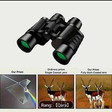 Daraq panellər: Yeni dəqiq binokl 10x50 + kompas korpusda. Satış evdən məhdud — 3