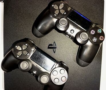 плейстейшен 4 про: 2pult+2disk+20 oyun digital Sony PS4 Pro 1TB İdeal tam komplekt qutuda — 6