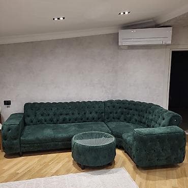 divan künc: Künc divan, Pufik, Bazasız, Açılmayan — 1