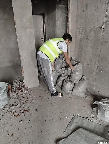 Tikinti və təmir tullantılarının çıxarılması xidməti - Dəmir-beton