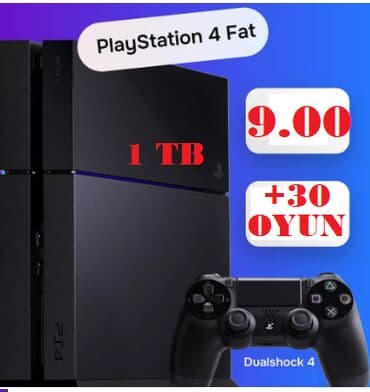 playstation 4 çantası: 🔵 Playstation 4 fat 🔵 9.00 prosivkali model 🚀 Butun — 1