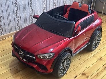usaq masini satilir: Uşaq üçün elektrikli miniatür avtomobil – SUV tipli, qırmızı rəng — 1
