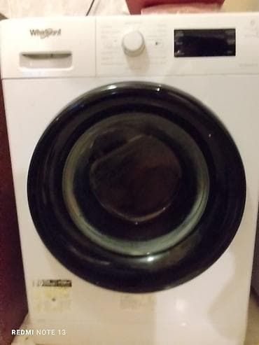 isdenmis paltaryuyan: Paltaryuyan maşın Whirlpool, 6 kq, İşlənmiş, Qurutma var, Kredit yoxdur, Ünvandan götürmə — 1