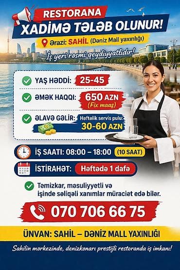 herbilesdirilmis muhafize idaresi unvan: Qabyuyan tələb olunur, Gündəlik ödəniş, İstənilən yaş — 2