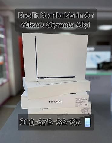 Kreditlə alınmış elektronika mehsulların ən yüksək qiymət alişi bizde