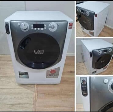 старая стиральная машина: Стиральная машина Hotpoint Ariston, больше 10 кг, Б/у, Автомат, Есть сушка, Нет кредита, Самовывоз — 1