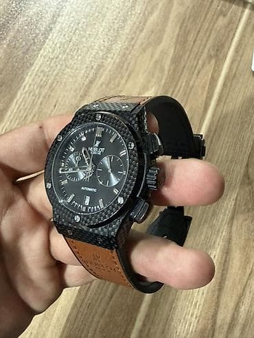 saat kreditle: Yeni, Qol saatı, Hublot, rəng - Qara — 1