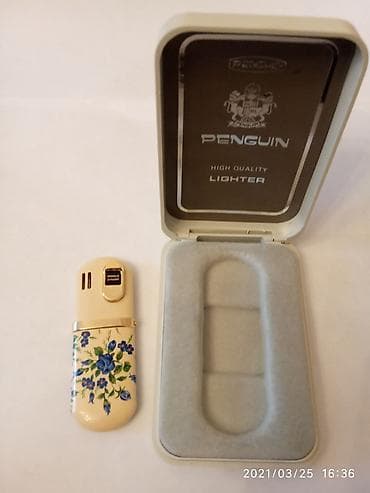 xonca satisi: Penguin “High Quality Lighter” – qazla işləyən klassik alovlu zibtu — 1