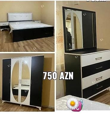 Yataq desti spalni mebel dolab taxt çarpayı matras termo tumba sfaner