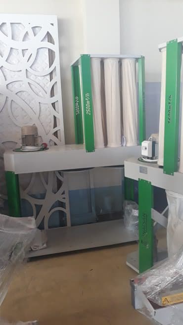 beton cilalama aparati: Toz savuran tekli ve ikili — 3