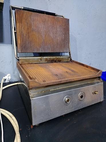 sonifer grill: Toster - İki tərəfli qızdırılan, cızıq (rəflı) səthli üst və alt — 1