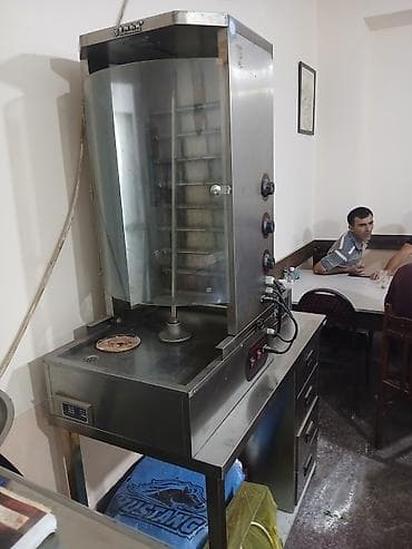 Dönər aparatı(enerjiyə qənaətli)vitrin soyuducu,,fri aparatı. tosder — 4