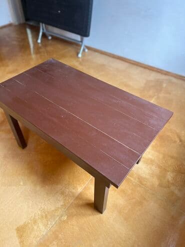 quxna ustolu: Jurnal masası, Açılmayan, Taxta, Dördbucaq masa — 2