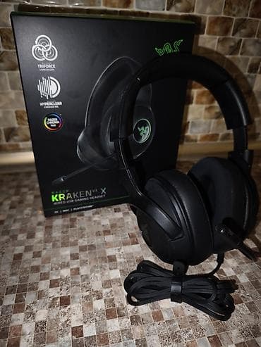 Noutbuk və netbuklar: Razer Kraken V3 X – USB naqilli gaming qulaqlıq-mikrofon - TriForce — 1