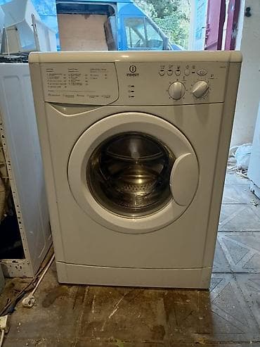 işlenmiş pitminutka: Paltaryuyan maşın Indesit, 5 kq, İşlənmiş, Avtomat, Qurutmasız, Kredit yoxdur, Ödənişli çatdırılma — 1