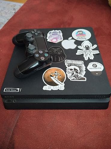 🎮 Satılır: PlayStation 4 Slim (500GB) ✔️ 1 original joystick ilə ✔️
