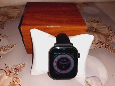 kvadrat nomre: Смарт часы, Сенсорный экран, цвет - Черный — 1