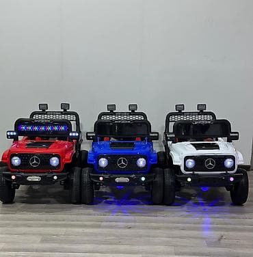 maşın uşaq: Yeni gələn jeep 518 4 motor 4 çəkən Led işıqlarla dolu bir model Rezin — 8