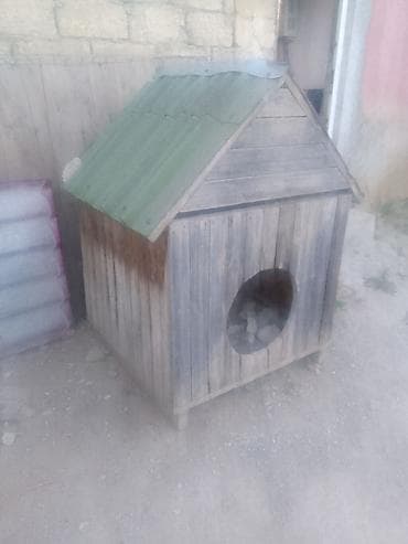 it pulsuz: Taxta it evi - Material: qalın taxta panellərdən yığılmış korpus — 3