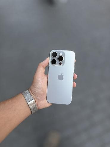 muslim telecom: IPhone 16 Pro, 256 GB, Natural Titanium, Face ID, Zəmanət — 1