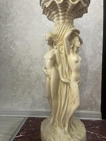 Şamdanlar: Fiqur, rəng - Bej — 4