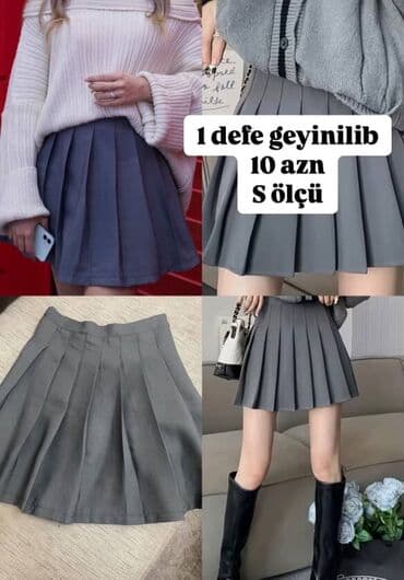 Ətəklər: 1 defe geyinilib