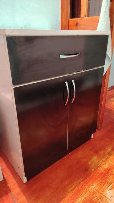 qara şəkil: Mətbəx üçün, Yeni, Açılmayan, Dördbucaq masa, 4 stul — 3