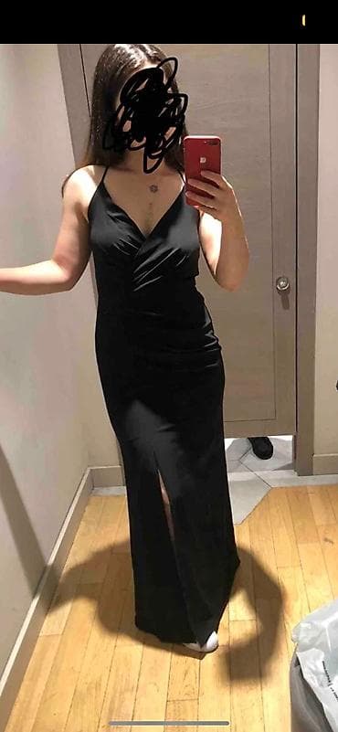 banan şalvar: Kokteyl donu, Midi, Banana Republic, L — 1