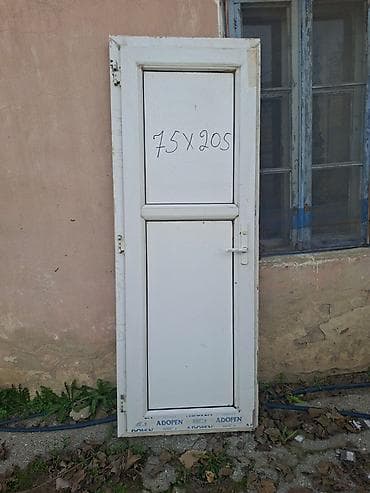 Balıqlar: Plastik qapi 205/75sm 50azn Razin 6962 leli PVC qapı - Material — 1
