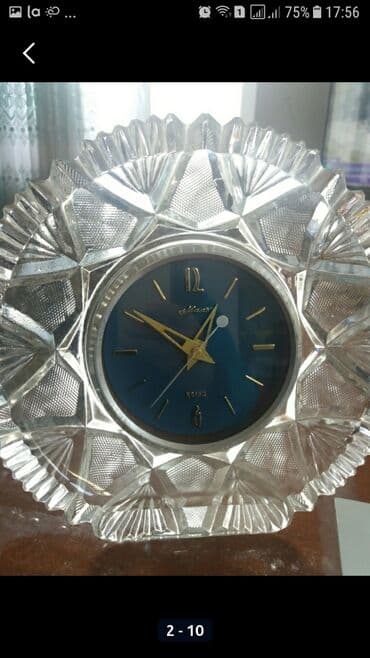 Велоаксессуары: Qedimi xrustal saat. diametr 27.5 sm — 6