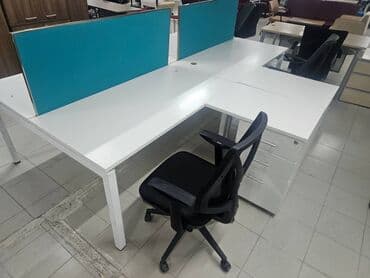 компьютерный стол: İşlənmiş, Dördbucaq masa — 4