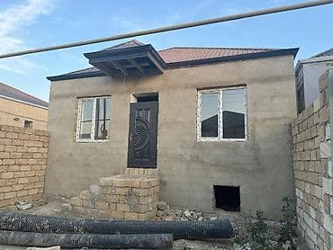 qebele ev: 2 otaqlı, 47 kv. m, Kredit var, Təmirsiz — 1