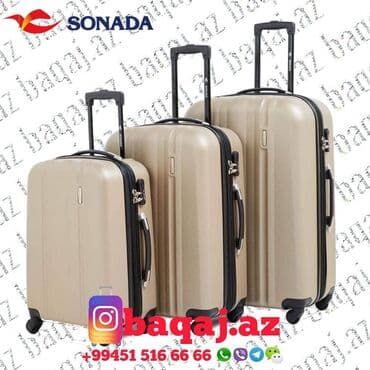 женские чемоданы из поликарбоната: Çamadan Sonada — 1