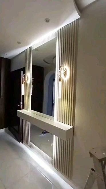 dekorlar: Güzgü Divar üçün, Dekorativ, Arxa işıqlı — 5