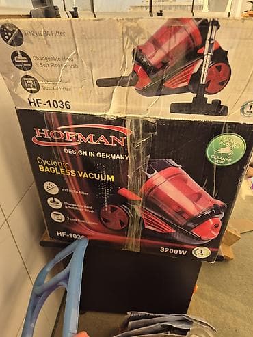 Бытовая техника: HOFMAN HF-1036 tozsoran - Tip: Siklon texnologiyalı, torbasız — 2