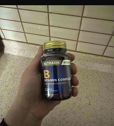 evalar vitamin c: Məhsul: Nutraxin Vitals B Vitamin Complex - Əldədir. Tərkib: B1, B2 — 2