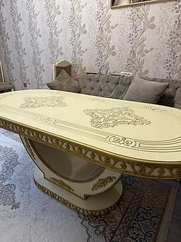 Klassik masa, Açılmayan, Oval masa — 5